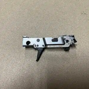 Sig Sauer FCU with manual safety and straight trigger, TCM stock upgrade.