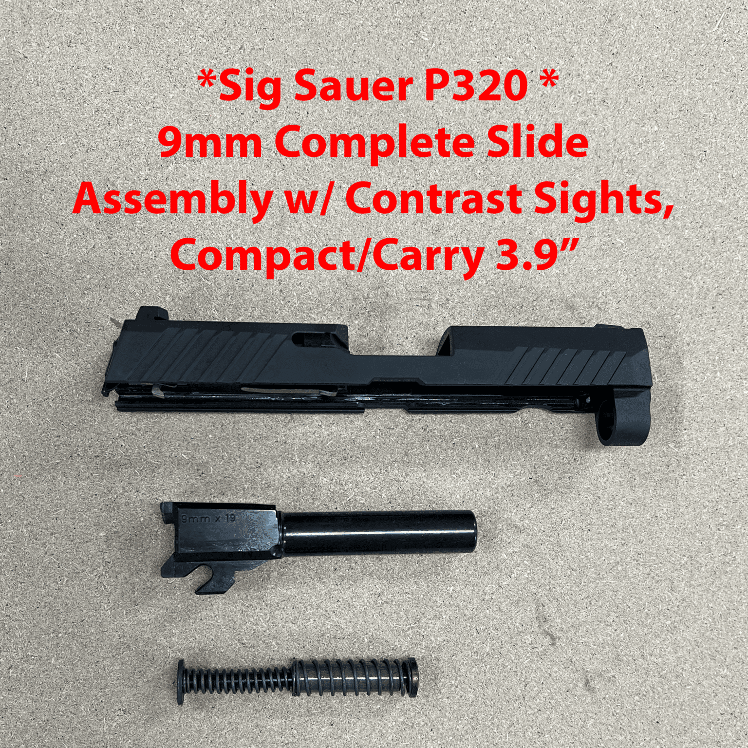 GLOCK 19 Gen 5 MOS OEM Complete Slide Assembly – BRAND NEW PA195S203MOS ...