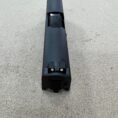 Sig Sauer P320 9mm complete slide assembly with contrast sights for compact carry.