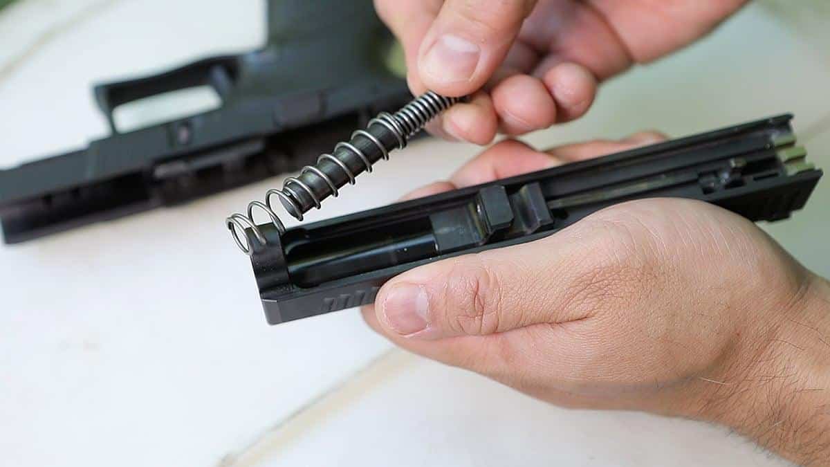 CZ P10 complete slide assembly