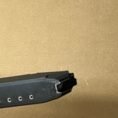 Brand new Glock 17 OEM 10-round 9mm magazine showcasing durable design and capacity indicators.