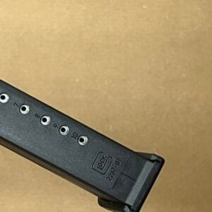Glock 17 OEM magazine, 10-round 9mm capacity, brand new factory product.
