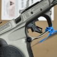 Smith & Wesson MP9 M20 full-size handgun with metal lower frame and new TCM stock.