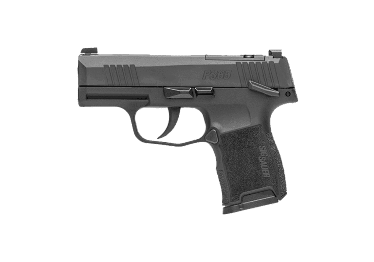 Sig Sauer P365, a compact powerhouse handgun ideal for everyday carry and personal defense.