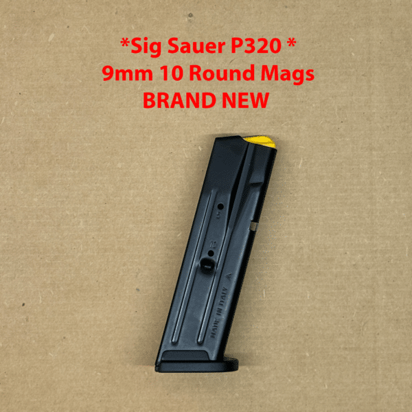 Sig Sauer P320 Full-Size 10 Round Magazine OEM Brand New | Factory Magazine MAG-MOD-F-9-10