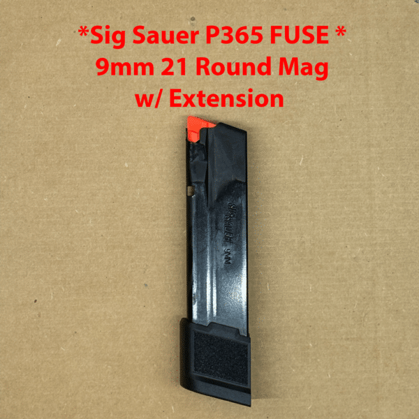 Sig Sauer OEM P365 Fuse 21-Round Magazine with Extension – 8901594