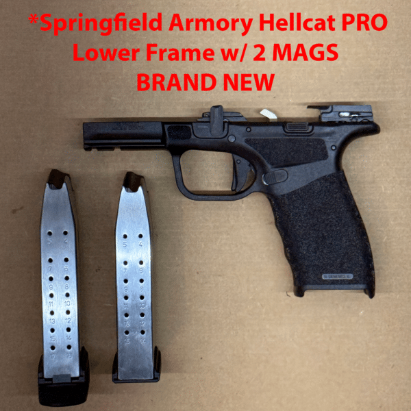 Springfield Hellcat Pro OEM Factory Lower Frame – Grip Module NEW