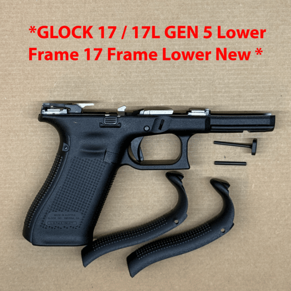 GLOCK 17 / 17L Gen 5 OEM Factory Lower Frame – Factory Parts NEW – PA175S203