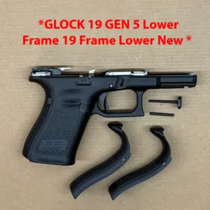 GLOCK 19 Gen 5 OEM Factory Lower Frame – Factory Parts NEW – PA195S203