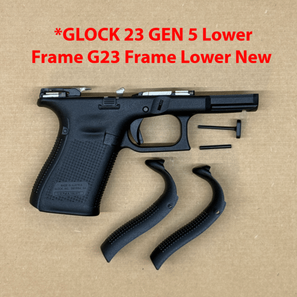 GLOCK 23 Gen 5 OEM Factory Lower Frame – Factory Parts NEW – 02-2499-00-00