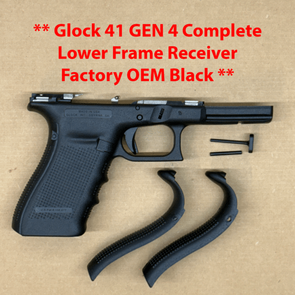 GLOCK 41 Gen 4 OEM Factory Lower Frame – Factory Parts NEW – 02-2499-00-00