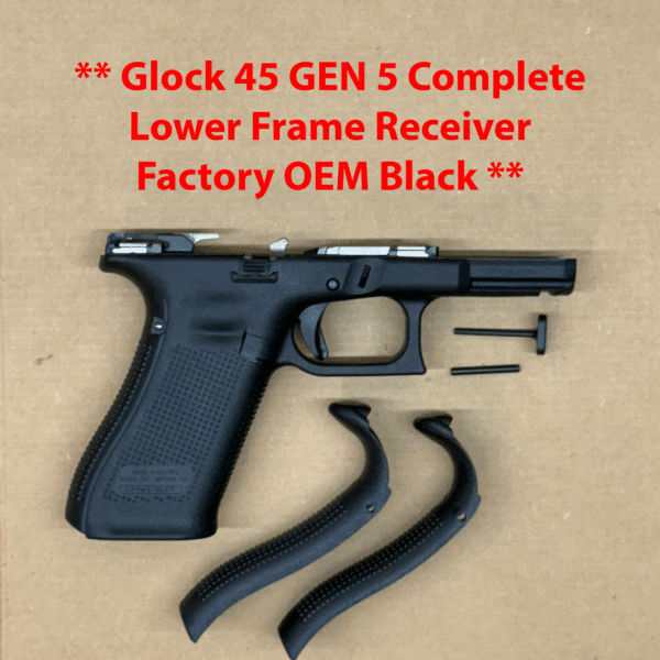 GLOCK 45 Gen 5 OEM Factory Lower Frame – Factory Parts NEW – 02-2499-00-00