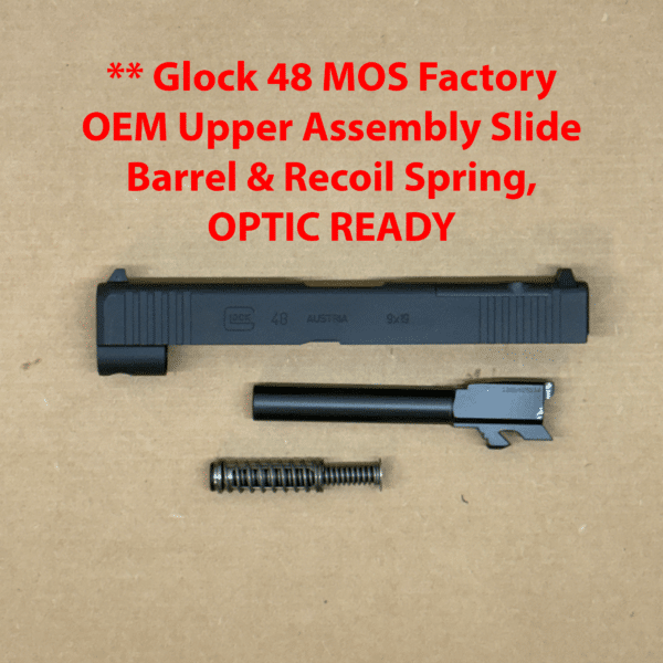 GLOCK 48 MOS OEM Complete Slide Assembly – BRAND NEW PA4850201RMOS