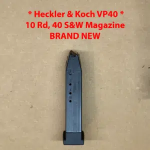 Heckler & Koch VP40 .40 S&W 10 Round Magazine OEM Brand New | Factory Magazine 50259079