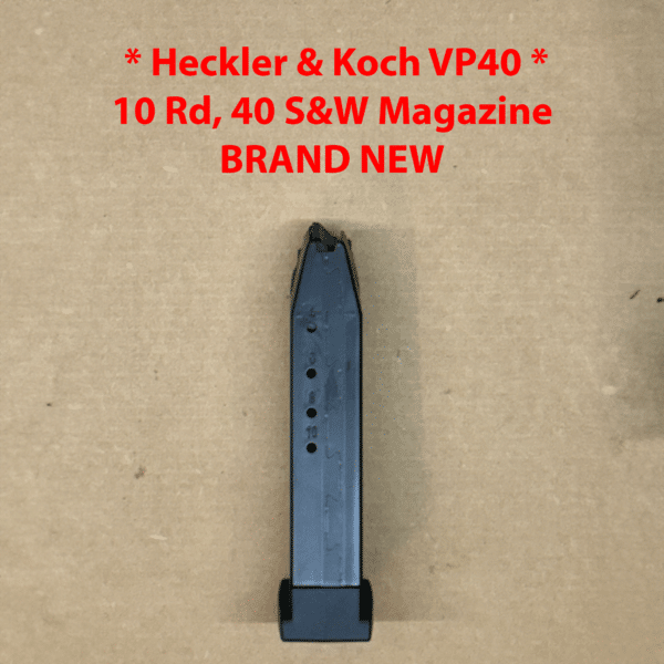 Heckler & Koch VP40 .40 S&W 10 Round Magazine OEM Brand New | Factory Magazine 50259079