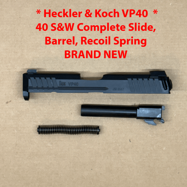 HK VP40 .40 S&W OEM Complete Slide Assembly – BRAND NEW