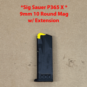 Sig Sauer P365 X 10 Round OEM Magazine w/ Extension – Factory Original – 9mm – Brand NEW