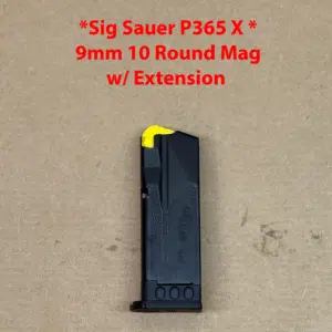 Sig Sauer P365 X 10 Round OEM Magazine w/ Extension – Factory Original – 9mm – Brand NEW