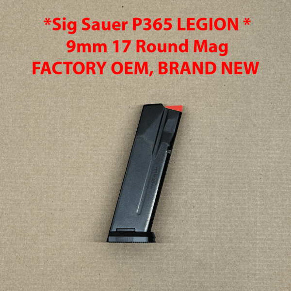 Sig Sauer OEM P365 Legion 17 Round Magazine w/ Extension NEW 8900844