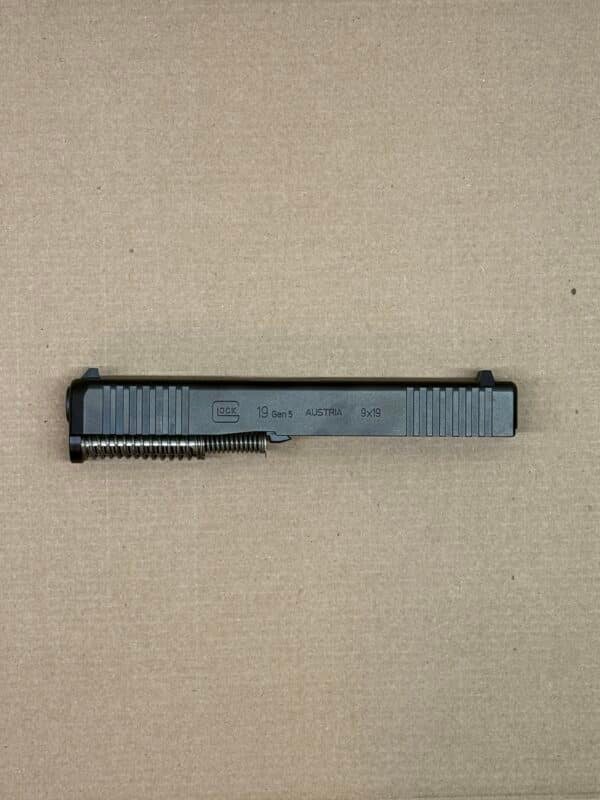 Glock 19 Gen 5 OEM Complete Slide Assembly – Barrel & Recoil Spring – 9mm Kit NEW - Image 5