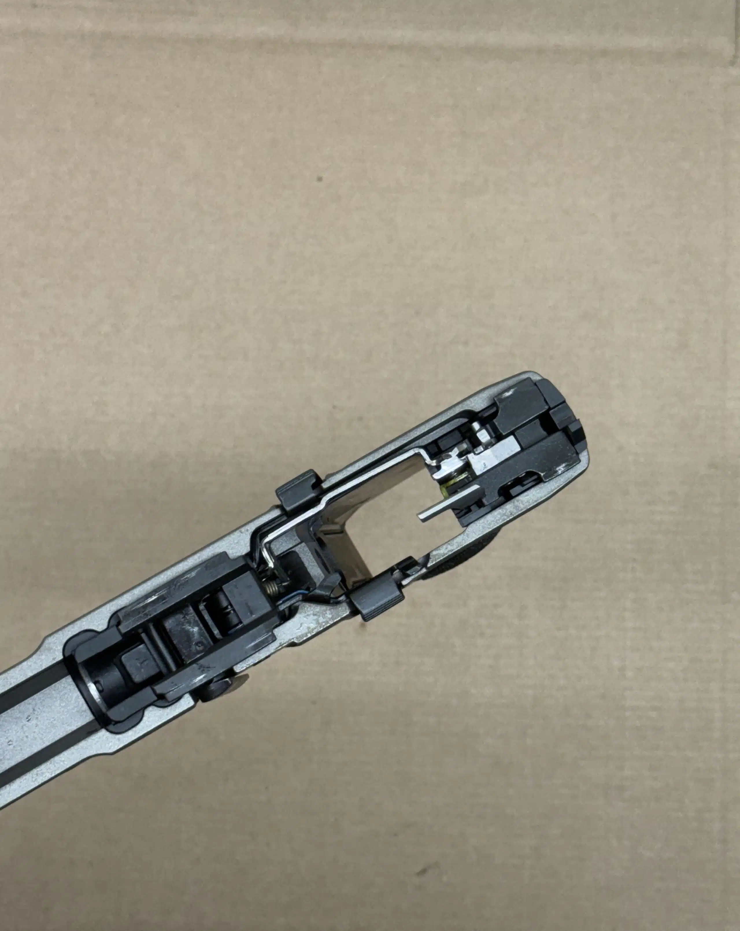 Smith & Wesson M&P9 M2.0 Carry Full Size OEM Factory Grey Metal Lower Frame NEW – 14161 - Image 7