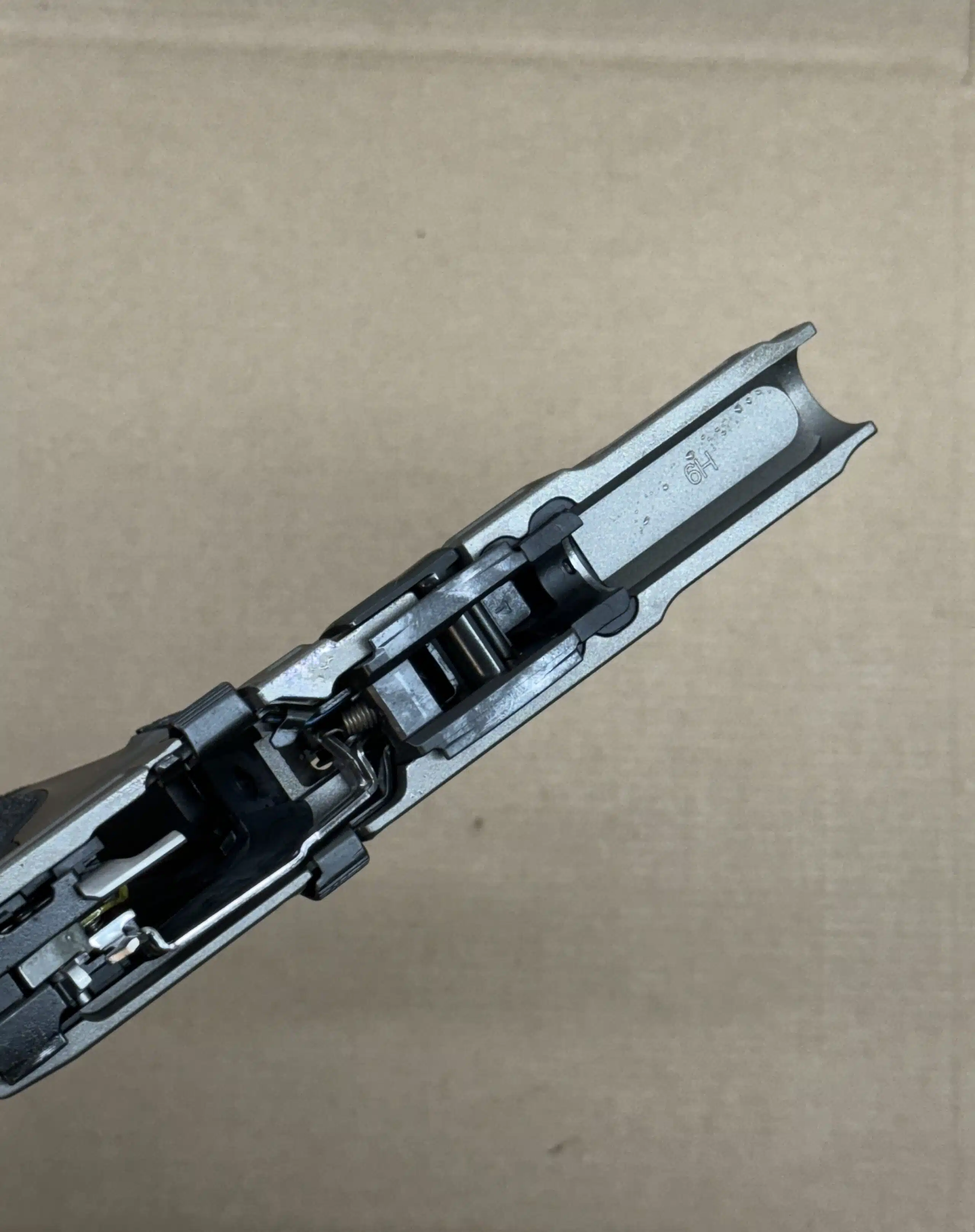 Smith & Wesson M&P9 M2.0 Carry Full Size OEM Factory Grey Metal Lower Frame NEW – 14161 - Image 6