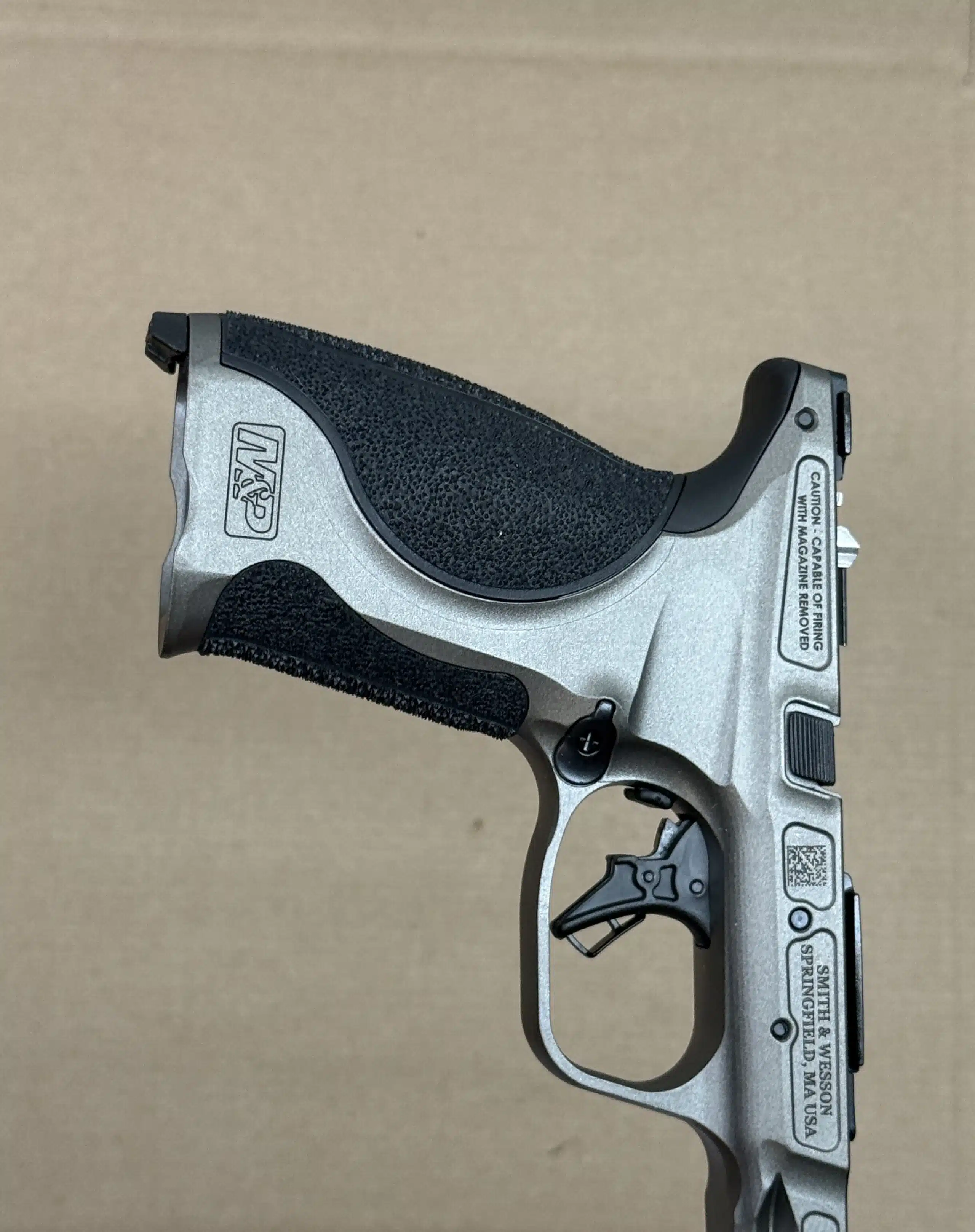 Smith & Wesson M&P9 M2.0 Carry Full Size OEM Factory Grey Metal Lower Frame NEW – 14161 - Image 4