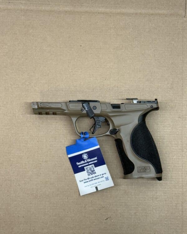 Smith & Wesson M&P9 M2.0 Carry Full Size OEM Factory FDE Tan Metal Lower Frame NEW – 14163 - Image 2