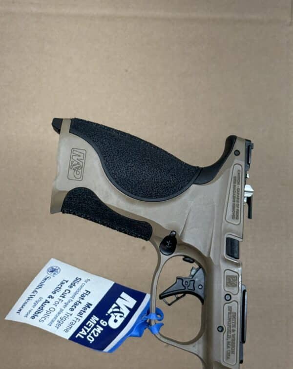 Smith & Wesson M&P9 M2.0 Carry Full Size OEM Factory FDE Tan Metal Lower Frame NEW – 14163 - Image 4