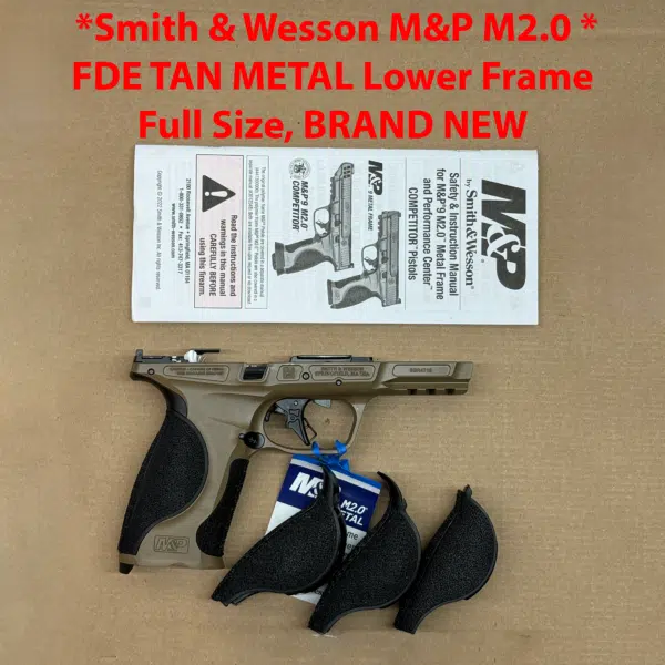 M&P9 M2.0 4.6 INCH FDE METAL LOWER M&P9 M2.0 4.6 INCH FDE METAL LOWER