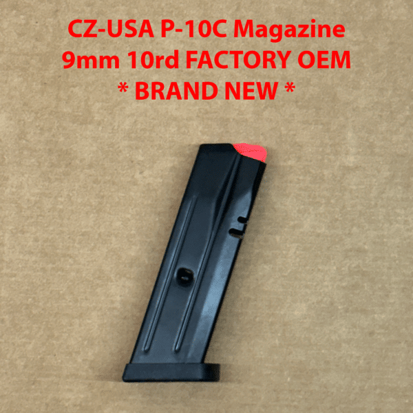 CZ Factory Magazine OEM – For CZ P-10C – 9mm – 10 Round NEW - 11421