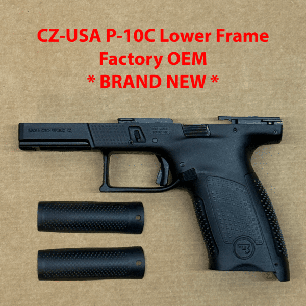 CZ P-10C Compact OEM Factory Lower Frame – Genuine CZ Grip Module NEW -TM