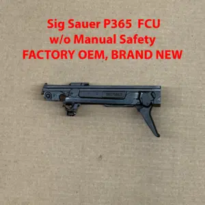 Sig Sauer P365 Legion Straight Trigger OEM Factory FCU w/o Manual Safety  *NEW*