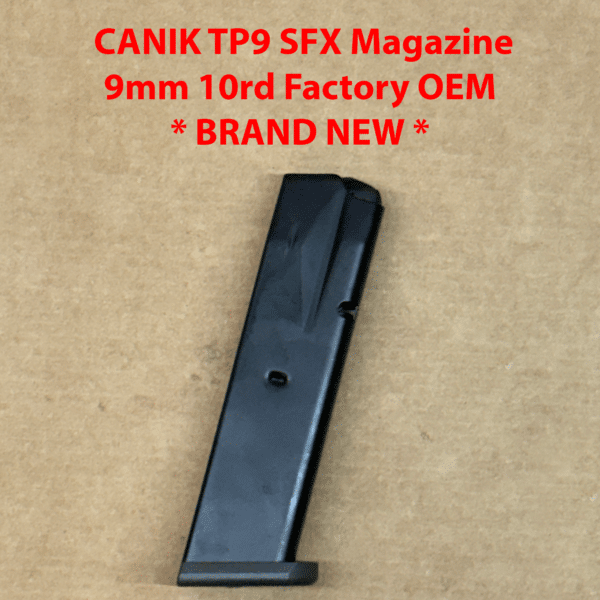 Canik Factory Magazine OEM – For Canik TP9 SFX – 9mm – 10 Round NEW - MA549