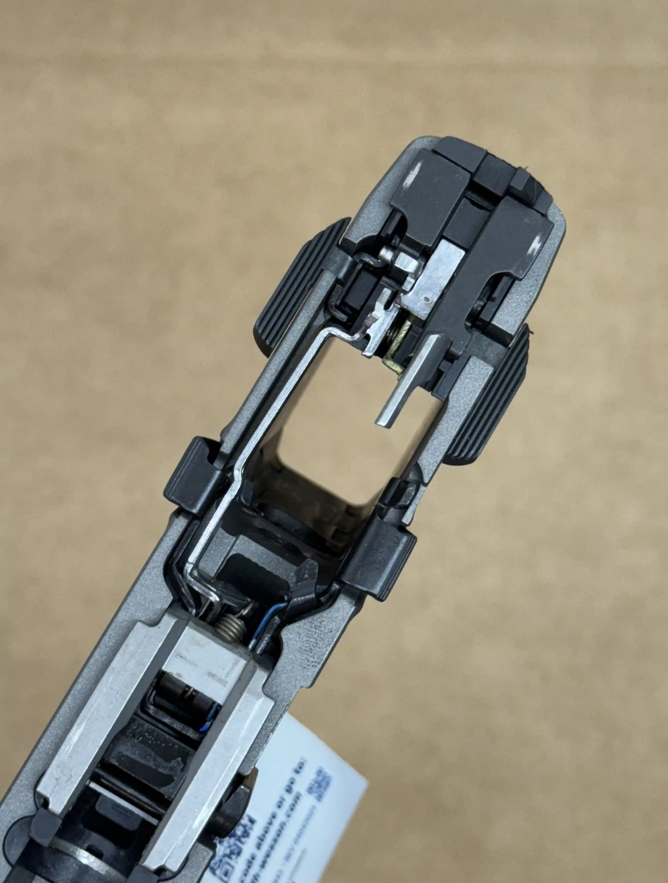 Smith & Wesson M&P9 M2.0 Compact OEM Grey Metal Lower Frame w/ Manual Safety – Factory NEW – 14106 - Image 8