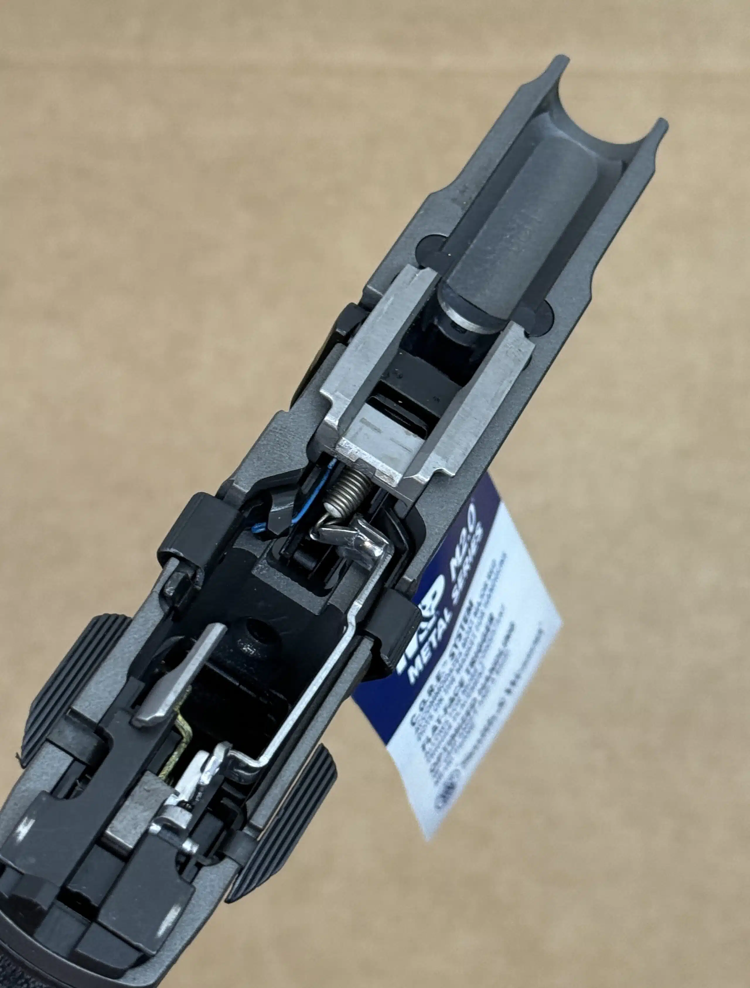 Smith & Wesson M&P9 M2.0 Compact OEM Grey Metal Lower Frame w/ Manual Safety – Factory NEW – 14106 - Image 6