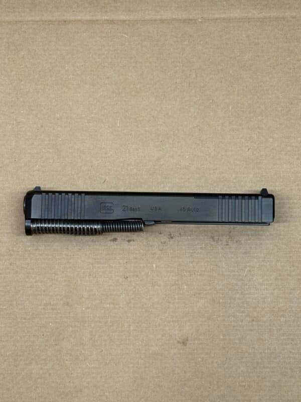 Glock 21 Gen 5 MOS 45 ACP OEM Complete Slide Assembly – Includes Recoil Spring and Barrel – NEW - Image 2