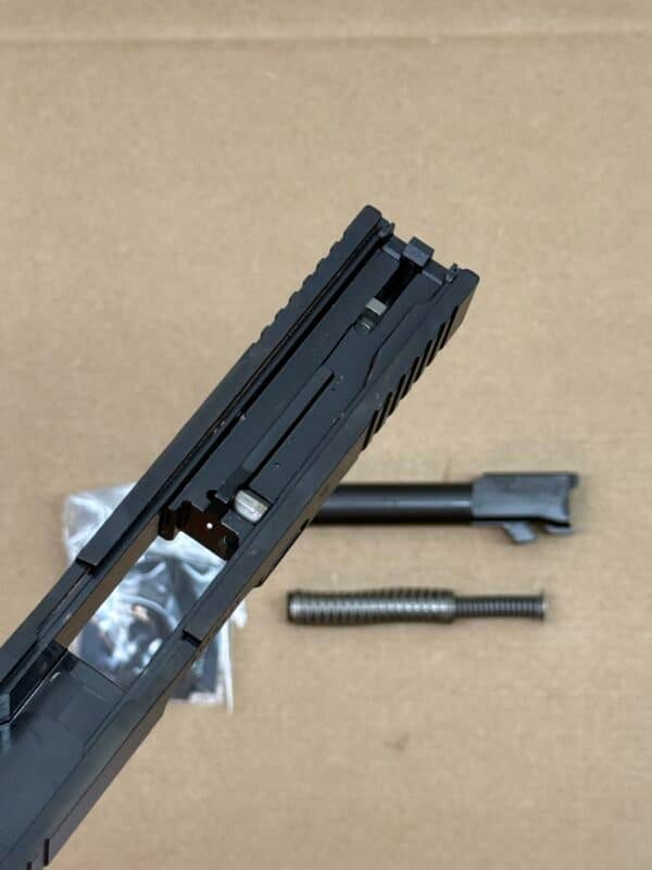 Glock 21 Gen 5 MOS 45 ACP OEM Complete Slide Assembly – Includes Recoil Spring and Barrel – NEW - Image 6