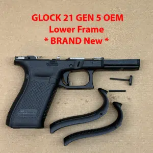 Glock 21 Gen 5 OEM Lower Frame – Factory .45 ACP Grip Module – Genuine Glock – NEW