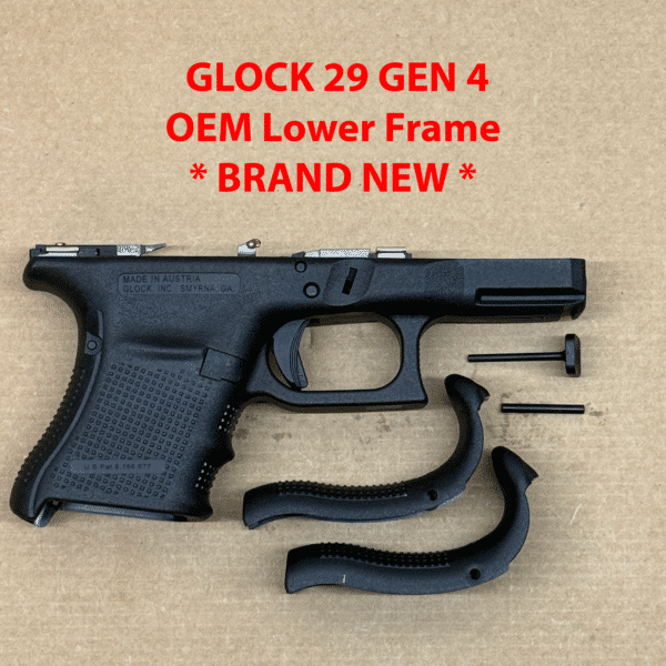 Glock 29 Gen 4 OEM Lower Frame – Factory 10mm Grip Module – Genuine Glock – NEW