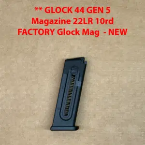 Glock G44 Gen 5 OEM Factory Magazine - 22LR - 10 Round - 47908 - NEW
