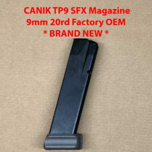 Canik Factory Magazine OEM – For Canik TP9 SFX – 9mm – 20 Round NEW - MA550