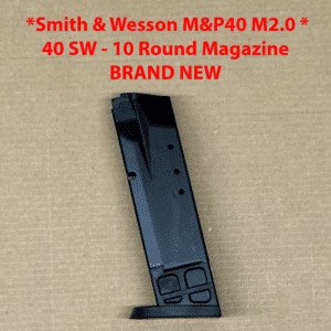 SINGLE * 10 Round Smith & Wesson M&P 40/.357Sig OEM Full-Size Magazine - 194410000