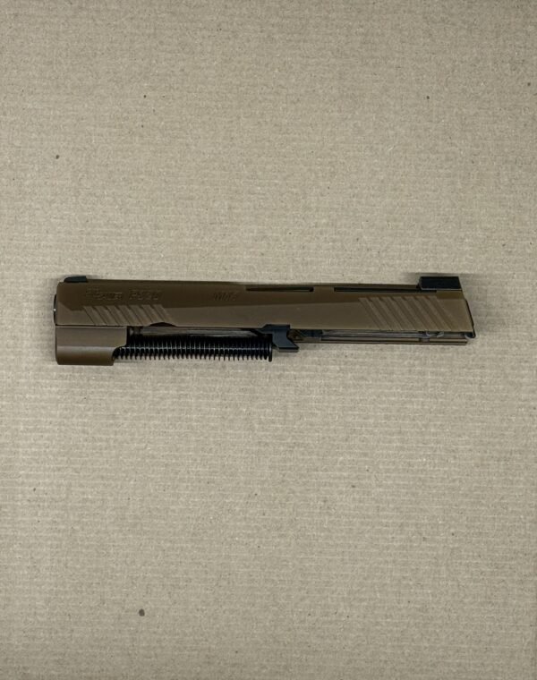 Sig Sauer P320 M17 9mm Complete Slide Assembly w/ Night Sights, Optic Ready, Full 4.7" - Coyote FDE - Image 2