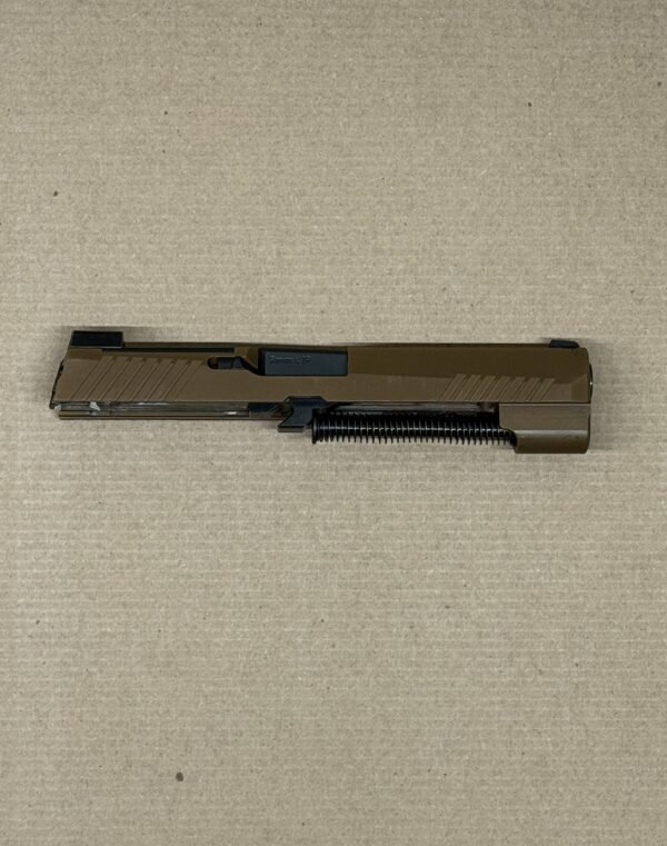 Sig Sauer P320 M17 9mm Complete Slide Assembly w/ Night Sights, Optic Ready, Full 4.7" - Coyote FDE - Image 3