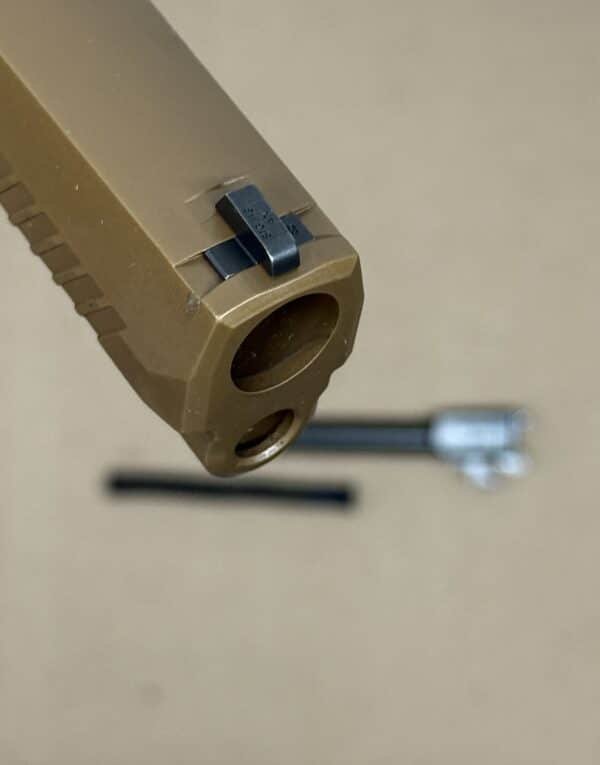 Sig Sauer P320 M17 9mm Complete Slide Assembly w/ Night Sights, Optic Ready, Full 4.7" - Coyote FDE - Image 7