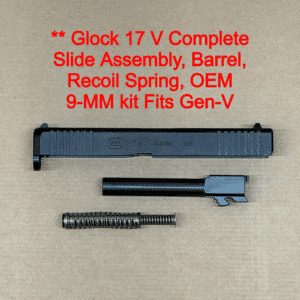 GLOCK 17V Gen V OEM Complete Slide Assembly – BRAND NEW – GLPV1750203