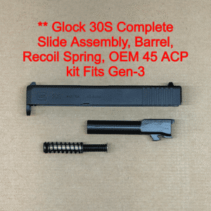 Glock 29 Gen 4 OEM 10mm Complete Slide, Barrel & Recoil Spring – BRAND NEW (Copy)