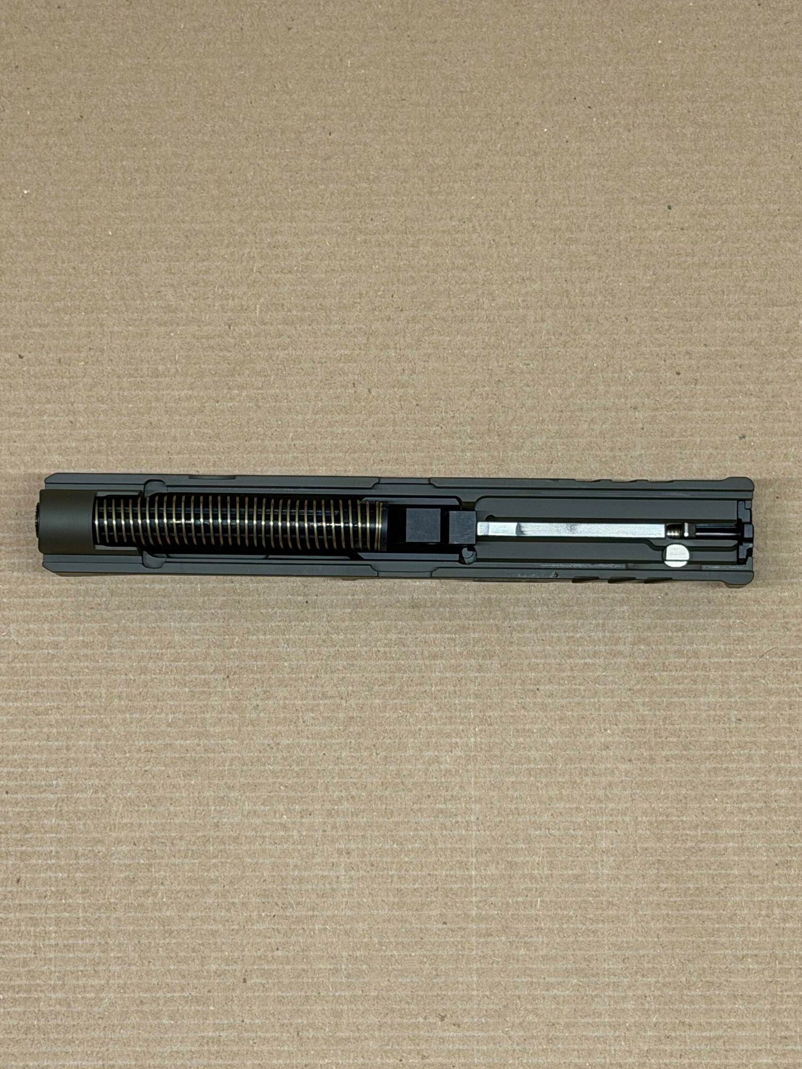 Springfield Echelon OEM Complete Slide OD Green – Barrel & Recoil Spring – 9mm Optic Ready – Factory NEW - Image 4