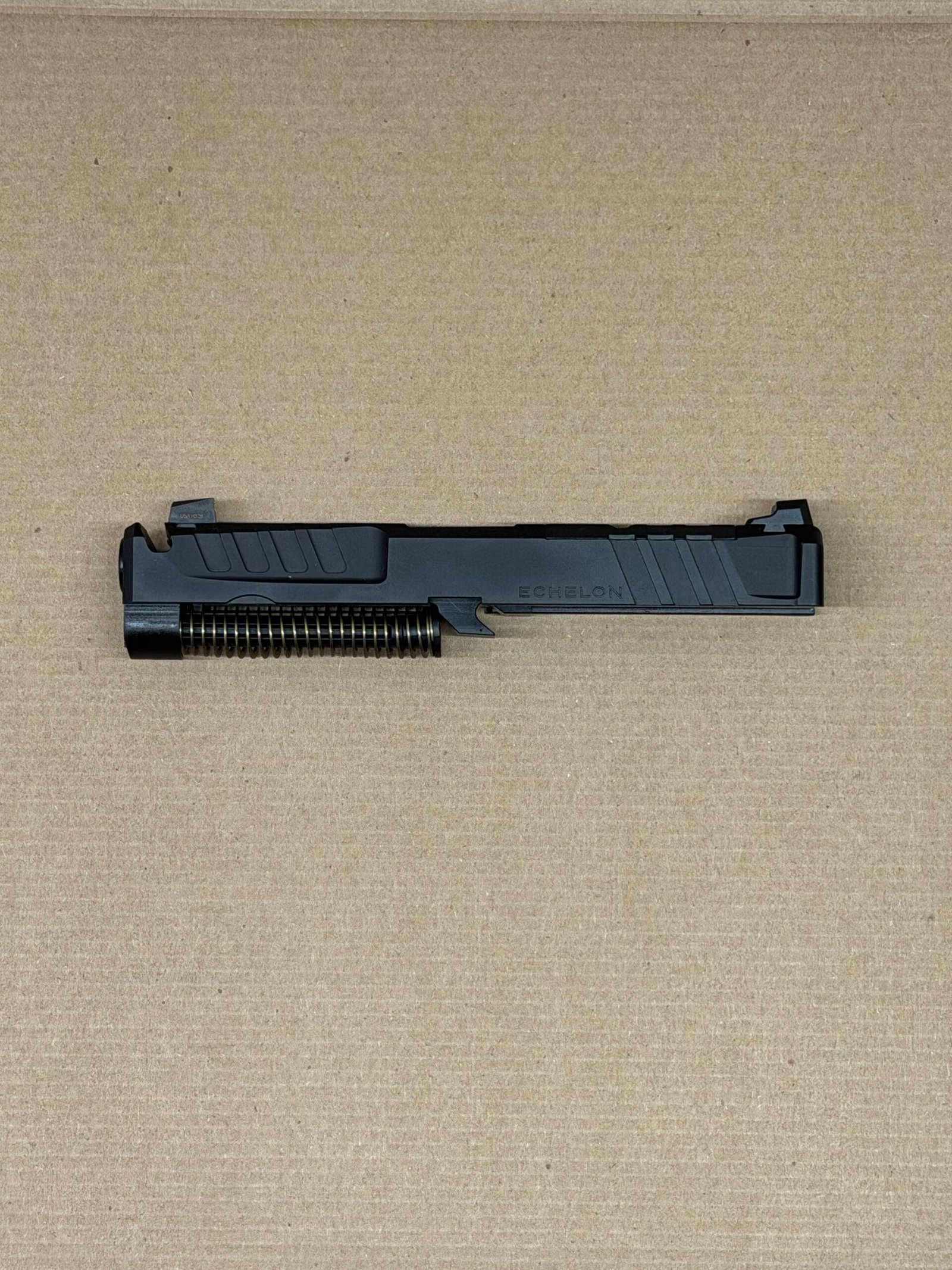 Springfield Echelon Compact OEM Complete Black Comped Slide Ported Barrel 9mm Optic Ready Factory New - Image 5